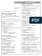 Equations Avec Racines Carrees Et Subtilites Exercices 1