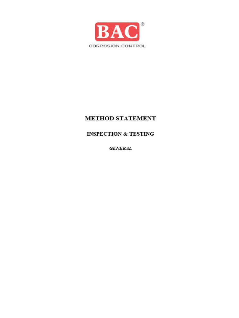 Cathodic Protection Testing Guide | PDF | Personal Protective Equipment ...