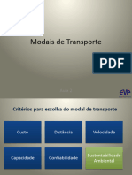 Modais de Transporte - 2