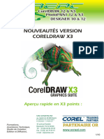 CorelDraw X3 Nouveautes