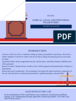 Legal Reasoning For Seminal U.S. Texts Constitutional Principles Education Presentation in Red and Blue Flat Illustrations