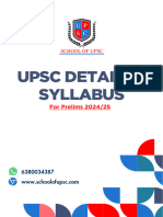 Prelims 2024 Detailed Syllabus