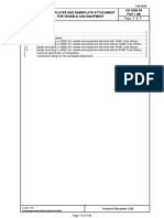 Nameplates and Nameplate Attachment For Vessels and Equipment UN 2000-09 Part 1 (M)