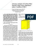 Shielding Effectiveness Analysis of Carbon Fiber Composite Material Using Tensor Impedance Boundary Condition (TIBC)