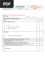 SAM-HSE-F-003-03 Safety Induction Checklist (Project)