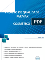 2.4.4 Treinamento de Qualidade Na Área Cosmético I