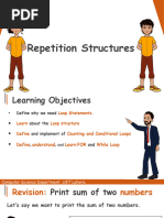 Week 5 (Repetition Structures)