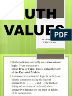 4 Truth Values