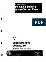 2007asme Boiler & Pressure Vessel Code V Nondestructive ExaminationAndAnnex