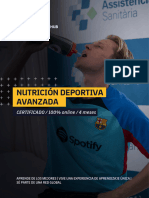 Certificado en NutriciÃ N Deportiva Avanzada