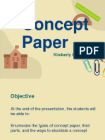 Concept Paper Kim Magaway