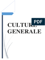 CULTURE GENERALE FINALE