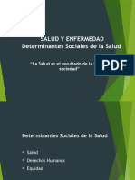 Salud y Enfermedad, Determinantes de Salud