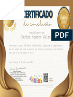 Certificado Aurismo e Comorbidades