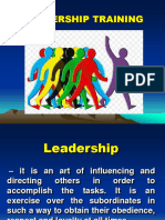 Leadership Training