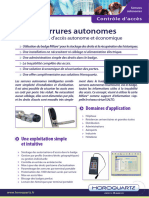 Serrures Autonomes