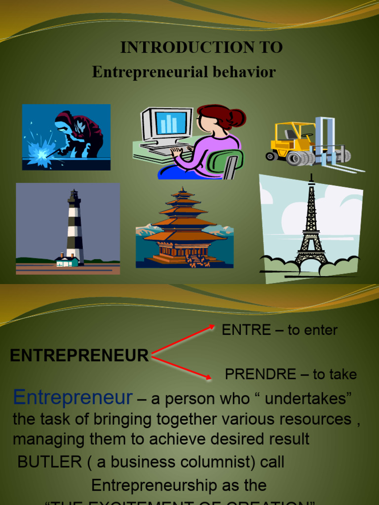 Understanding Entrepreneurial Behavior | PDF | Entrepreneurship ...