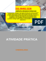 Resolução - (032 98482–3236) - Atividade Prática - Cinesiologia