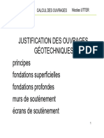 S8-0 - Principes de Justification Des Ouvrages