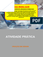 Resolução - (032) 98482-3236 - Roteiro de Aula Prática - Criação em Design