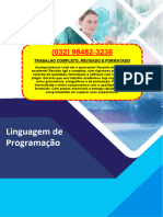 Resolução - (032) 98482-3236 - Roteiro de Aula Prática - Linguagem de Programação