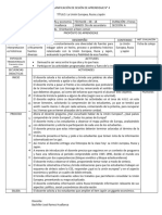 Secion de Aprendizaje Del 06 de Agosto Del 2018