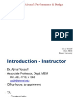MEM 425: Aircraft Performance & Design: Dr. A. Yousuff Dept. MEM Drexel University