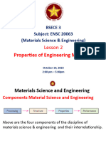 Lesson 2a Properties of Engg Materials October 16 2023