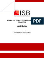 Unit Guide - PSO INTEGRATED MANAGEMENT PROJECT - 210123