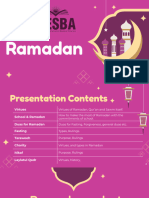 MESBA Ramadan Presentation