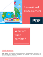 International Trade Barriers