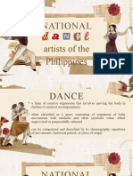 Dance National Artists of The Philippines