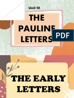 Life of St. Paul and Pauline Letters
