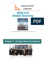 Chapter 7 Foreign Direct Investment GS