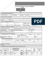 Formulario Electrónico de Declaración Patrimonial Jurada