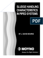 Sludge Handling Characteristics in Piped Systems