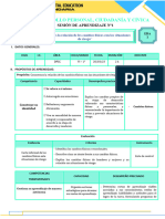 1° Sesión de Aprendizaje Sesión1-Sem.1-Exp.1 - DPCC