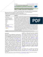 Combine Harvester: Impact On Paddy Production in Bangladesh: Journal of Bangladesh Agricultural University