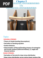 Chap 5 Flexural and Shear Stresses A