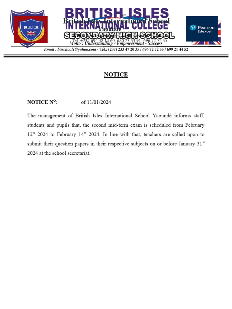 BIIS Logo | PDF