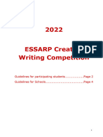 ESSARP Creative Writing - Guidelines 2022