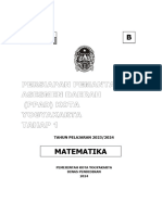 Ppad Kota Ke-1 Matematika Paket B 2023 - 2024 Kirim