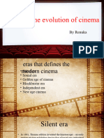 Evalution of Cinema