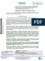 Resolución N°20224440029777 Características Técnicas de los diferentes tipos de Blindaje