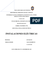 INSTALACIONES ELÉCTRICAS CORTE 3