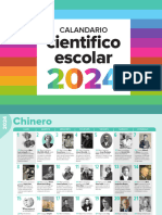 Calandario Scientifico Escolar 2024