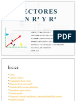 Vector en R2 y R3