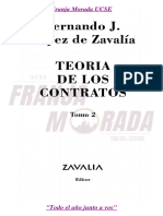 Teoria de Los Contratos Tomo 2 - Lopez de Zabalia