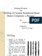 Drilling of Ceramic Reinforced Metal Matrix Composite - A Review