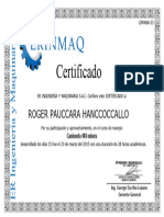Certificación Usoelect Condori 0666lima2023